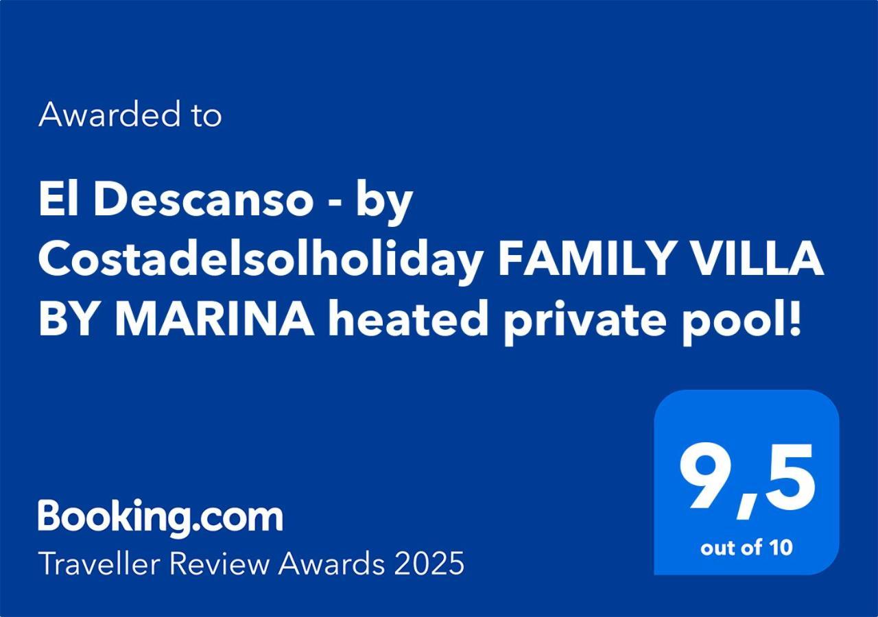 El Descanso - By Costadelsolholiday Family Villa By Marina Heated Private Pool! เบนัลมาเดนา ภายนอก รูปภาพ